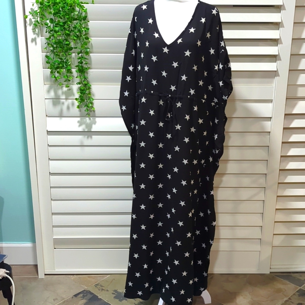NWT Agnes & Agnes & Dora Star Kaftan Oversize Long dress